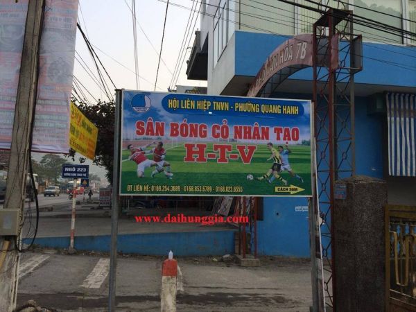 Sân bóng nhân tạo 7 người Quang Hanh - Quảng Ninh